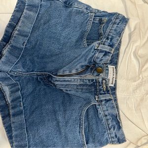 American Apparel Denim Shorts